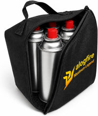 Alogfire - Gas Canister Carry Bag | Holds Up To 6 Canisters