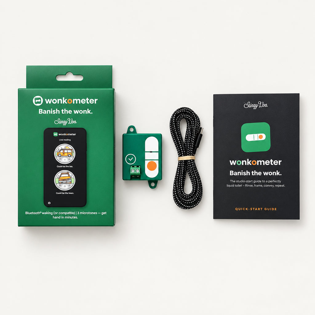 SavvyVan – Wonkometer | Bluetooth Campervan & Motorhome Levelling System