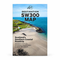 South West 300 Road Trip Map by Destination Earth Guides