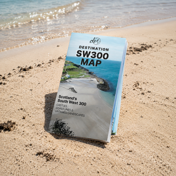 South West 300 Road Trip Map by Destination Earth Guides