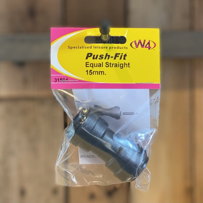 Equal straight push fit 15mm