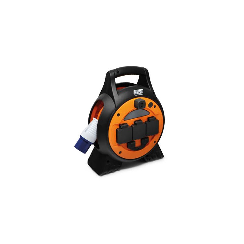 Maypole - 16A Mobile Mains Roller Power Unit Cable | 15M | MP3767