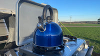 OLPRO - 2 Litre Stainless Steel Whistling Kettle (Blue) | OL513B