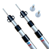 OLPRO - 2 pcs Aluminium Telescopic Canopy Poles 230cm | OL505