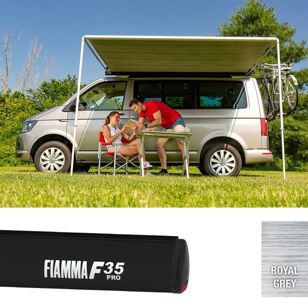 Fiamma - F35 Pro Deep Black 220 Royal Grey | 06458A01R