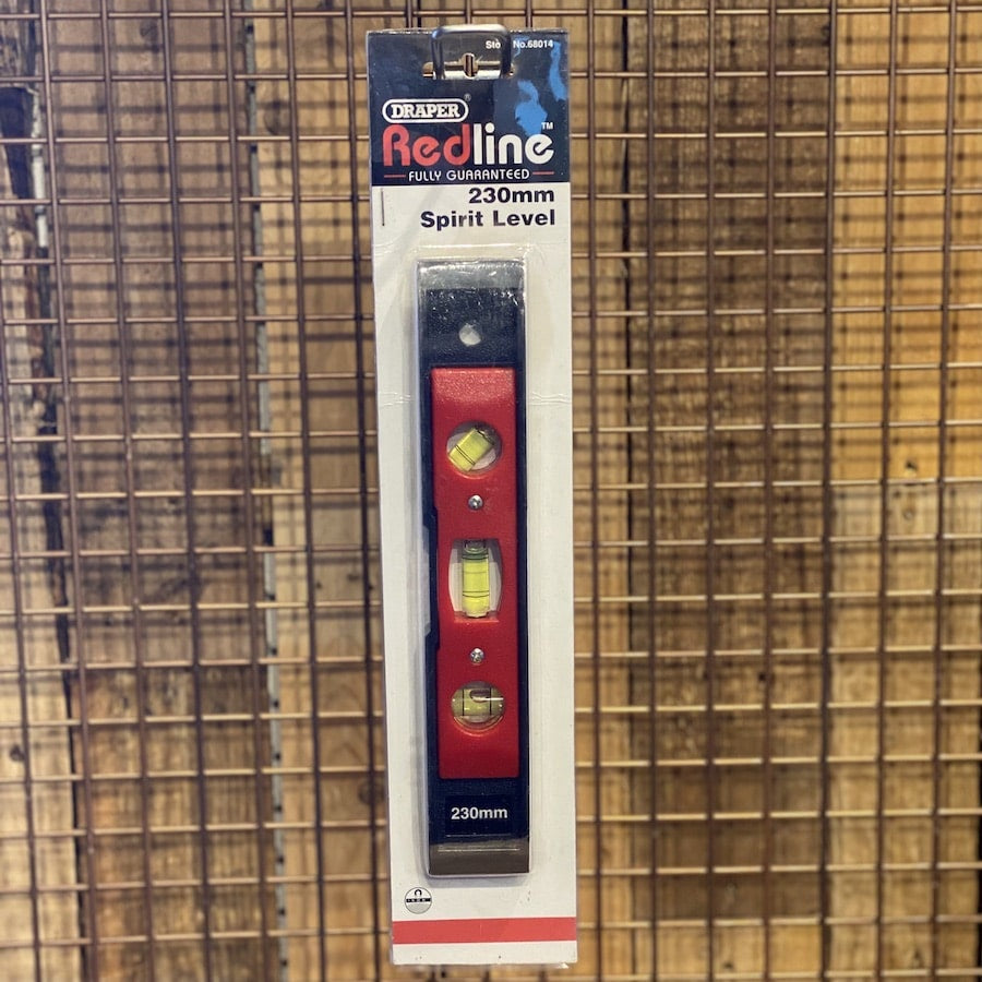 Redline spirit level