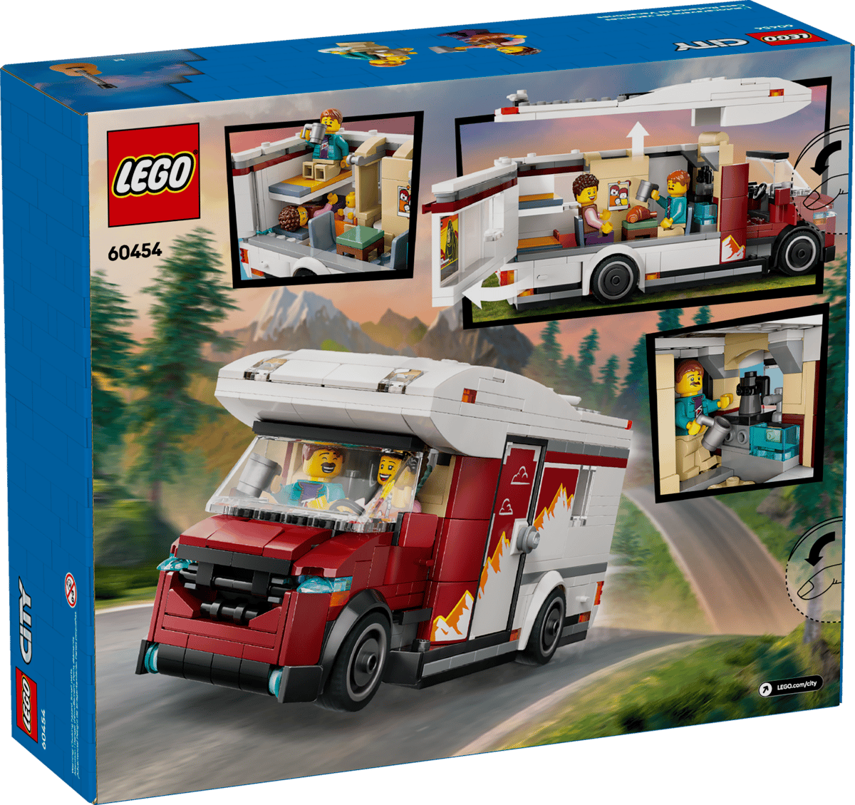 LEGO - Lego City Holiday Adventure Camper Van / Motorhome | 60454