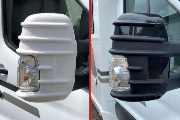 Milenco - MK 8 Transit Motorhome Twin Arm Mirror Protector Bumpers | Long Arm