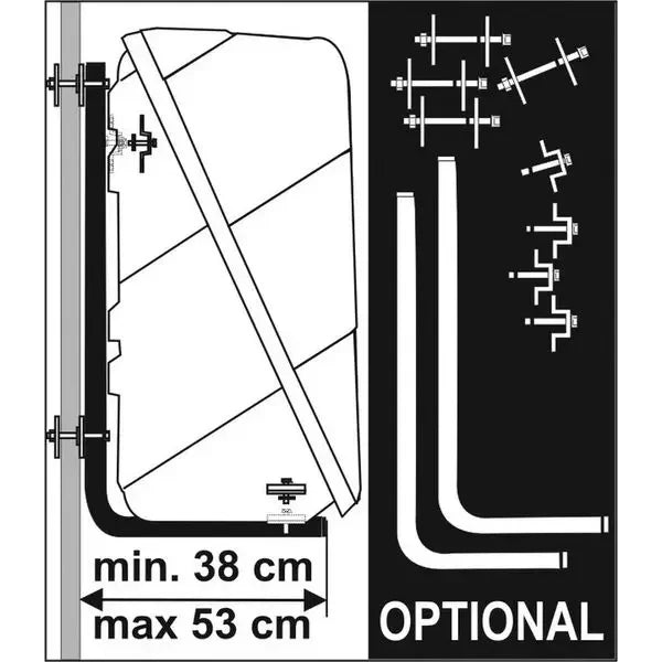 Fiamma - Kit Wall Box | 98654-005