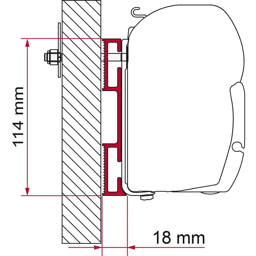 Fiamma - Kit Bar Cover CB DJ/F.Custom | 98656M665