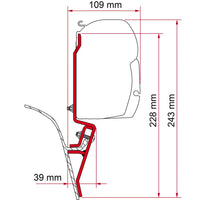Fiamma - Kit VW T3 - Deep Black | 98655-035