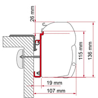 Fiamma - Kit Rapido Serie 7/8 | 98655-222