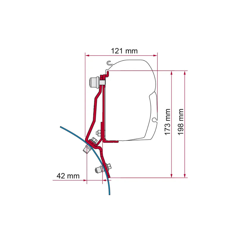Fiamma - Kit Ducato/Master | 98655-286