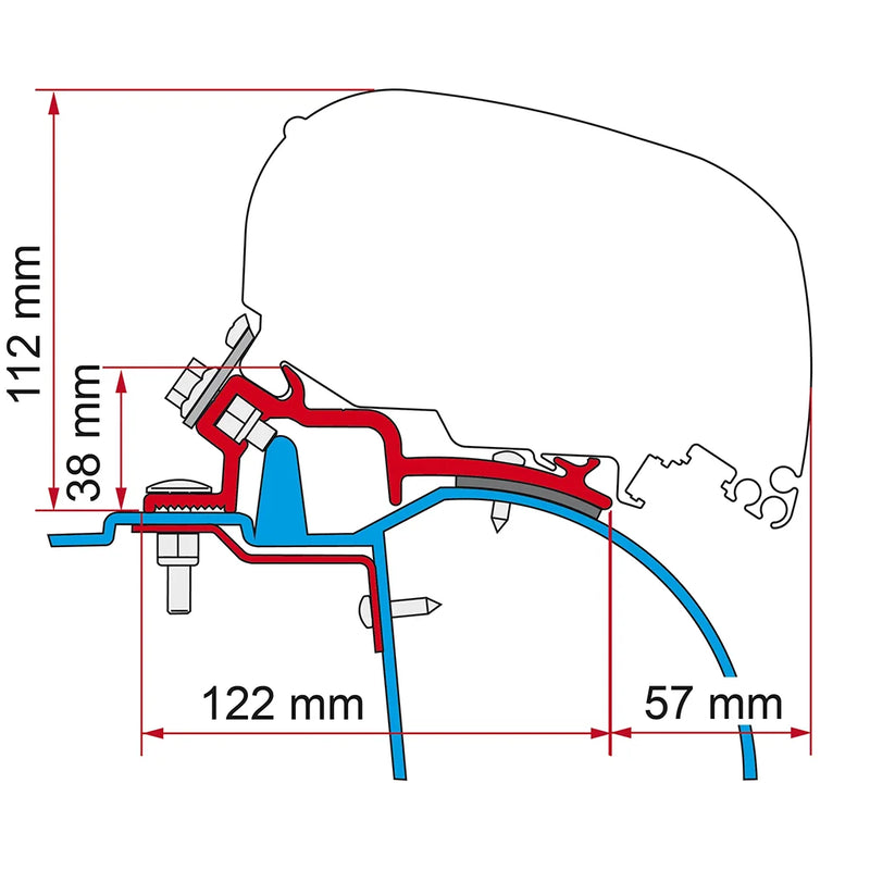 Fiamma - Kit Renault Master H2 | 98655-468