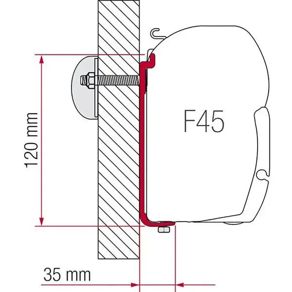 Fiamma - Adapter AS 400 | 98655-505