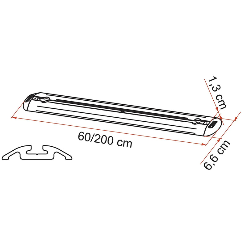 Fiamma - Garage Bars Premium 200 | 98655-609