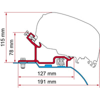 Fiamma - Kit Ducato/Jumper/Boxer H3 | 98655-656