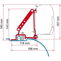 Fiamma - Kit Ducato/Jumper/Boxer HR <06 | 98655-680
