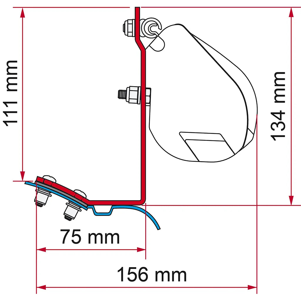 Fiamma - Kit Vito/Vito Marco Polo - DB | 98655-682