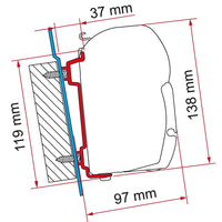 Fiamma - Kit Ford Transit H2/H3 | 98655-741