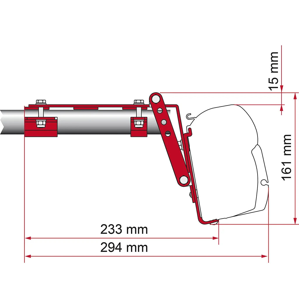 Fiamma - Kit Roof Rail | 98655-770