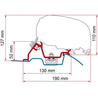 Fiamma - Kit Mercedes Sprinter Roof Rail | 98655-772