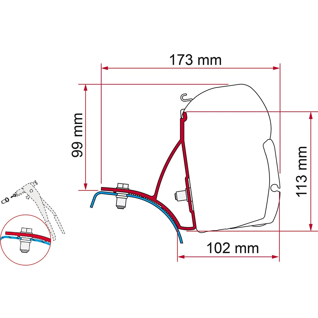 Fiamma - Kit Trafic/Vivaro/Primastar | 98655-854