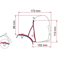 Fiamma - Kit Trafic/Vivaro/Primastar | 98655-854