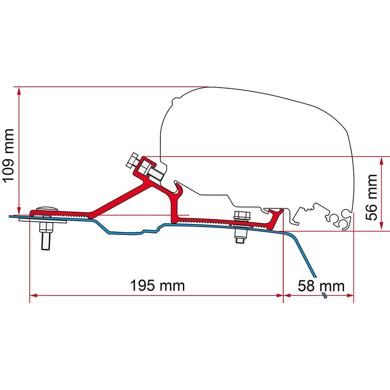 Fiamma - Kit Renault Master H2 >10 | 98655-881
