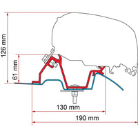Fiamma - Kit Mercedes Sprint/VWCraft HR/RHD | 98655-889