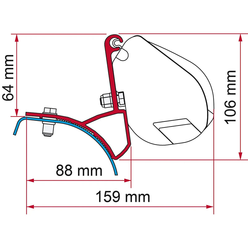 Fiamma - Kit Trafic/Vivaro/Primastar | 98655-893