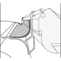 Fiamma - Kit Rain Guard Van | 98655-947