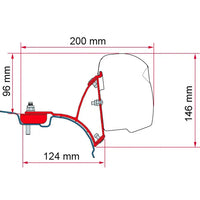 Fiamma - Kit VW T5/T6 T/M - RHD - DB (F43) | 98655A648