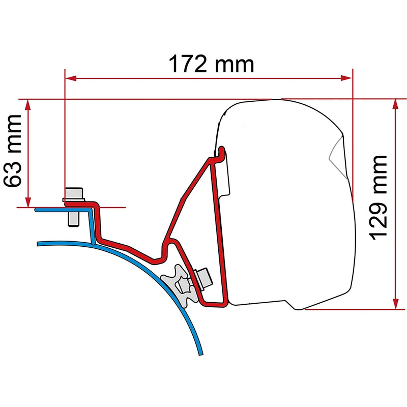 Fiamma - Kit VWT5/T6 California (F43) | 98655A712