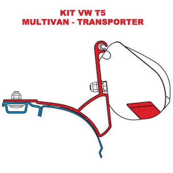 Fiamma - Kit VW T5/T6Multivan Trasporter RHD | 98655Z005