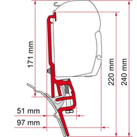 Fiamma - Kit VW T4 Brandrup | 98655Z011