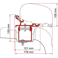 Fiamma - Kit VW Crafter H3 DB RHD | 98655Z058