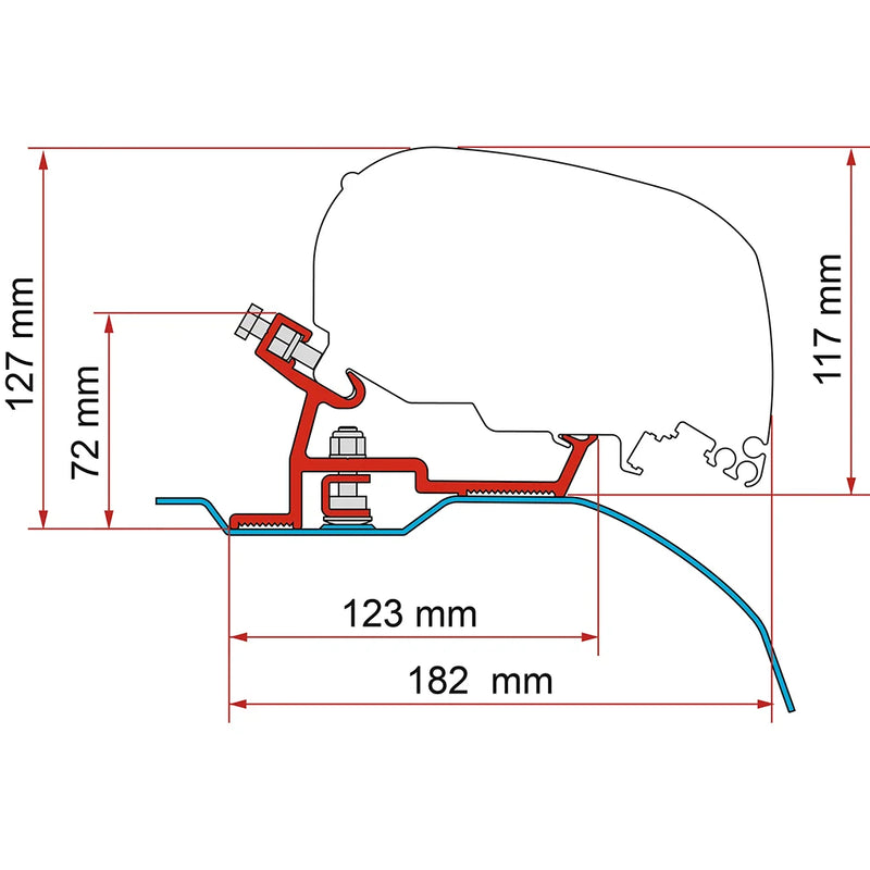 Fiamma - Kit Ducato>06 (F80/F65) - LHD + RHD | 98655Z101