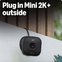 Blink - Mini 2K+ Smart Security Camera | 2K Video | Two-Way Audio | Night Vision