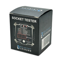 Belmont Leisure - Mains Socket Tester with Reverse Polarity UK 240v 50/60Hz