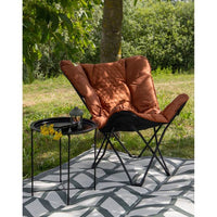 Bo-Camp - Himrod | Butterfly Chair | Industrial Collection | Large