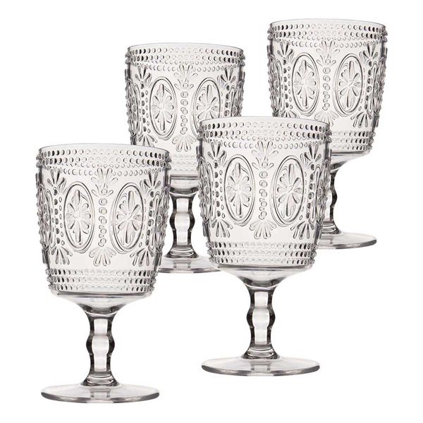 Bo-Camp - Sicilian Wine Glass | 4 Pcs | BO-6101336