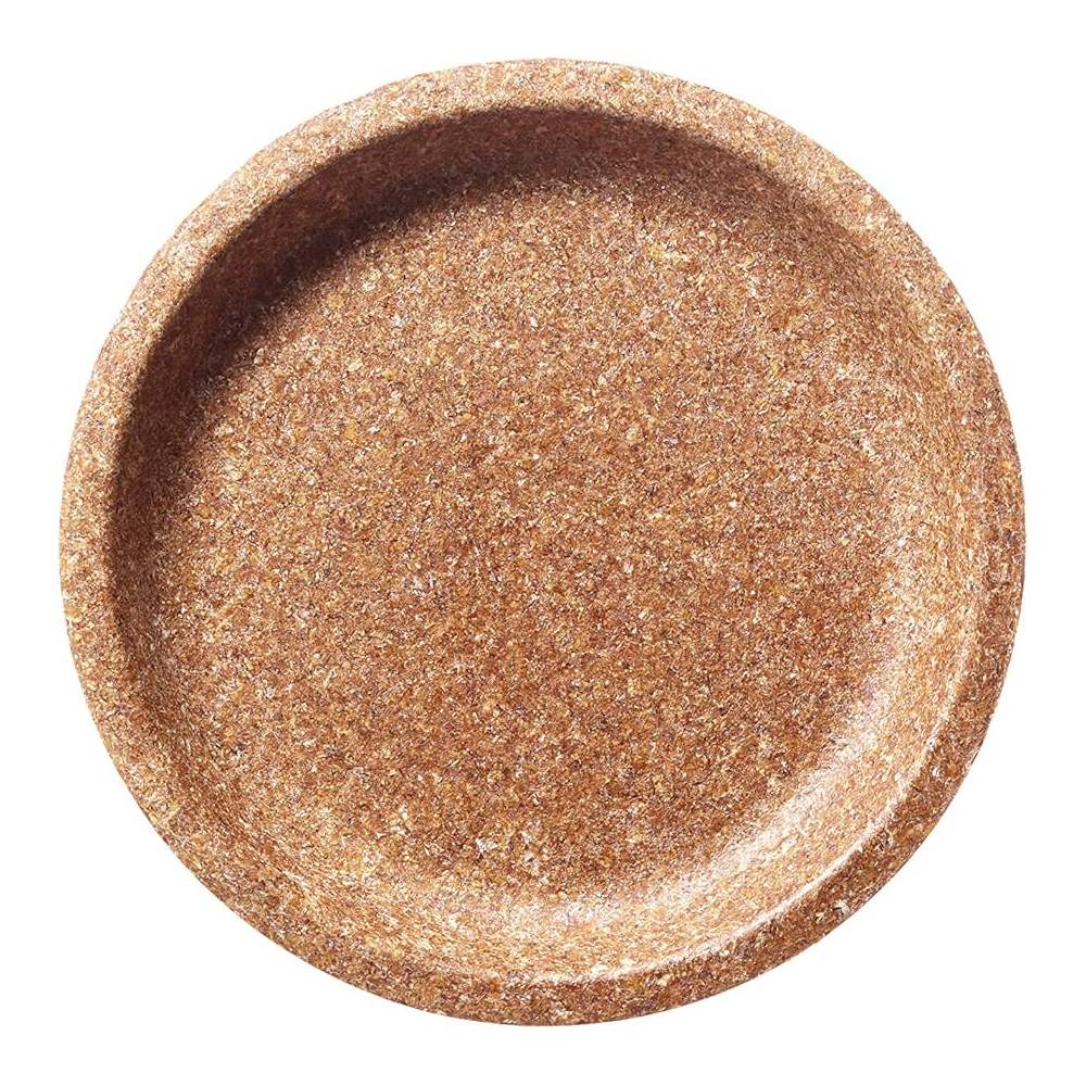 Biotrem wheat bran biodegradable plate