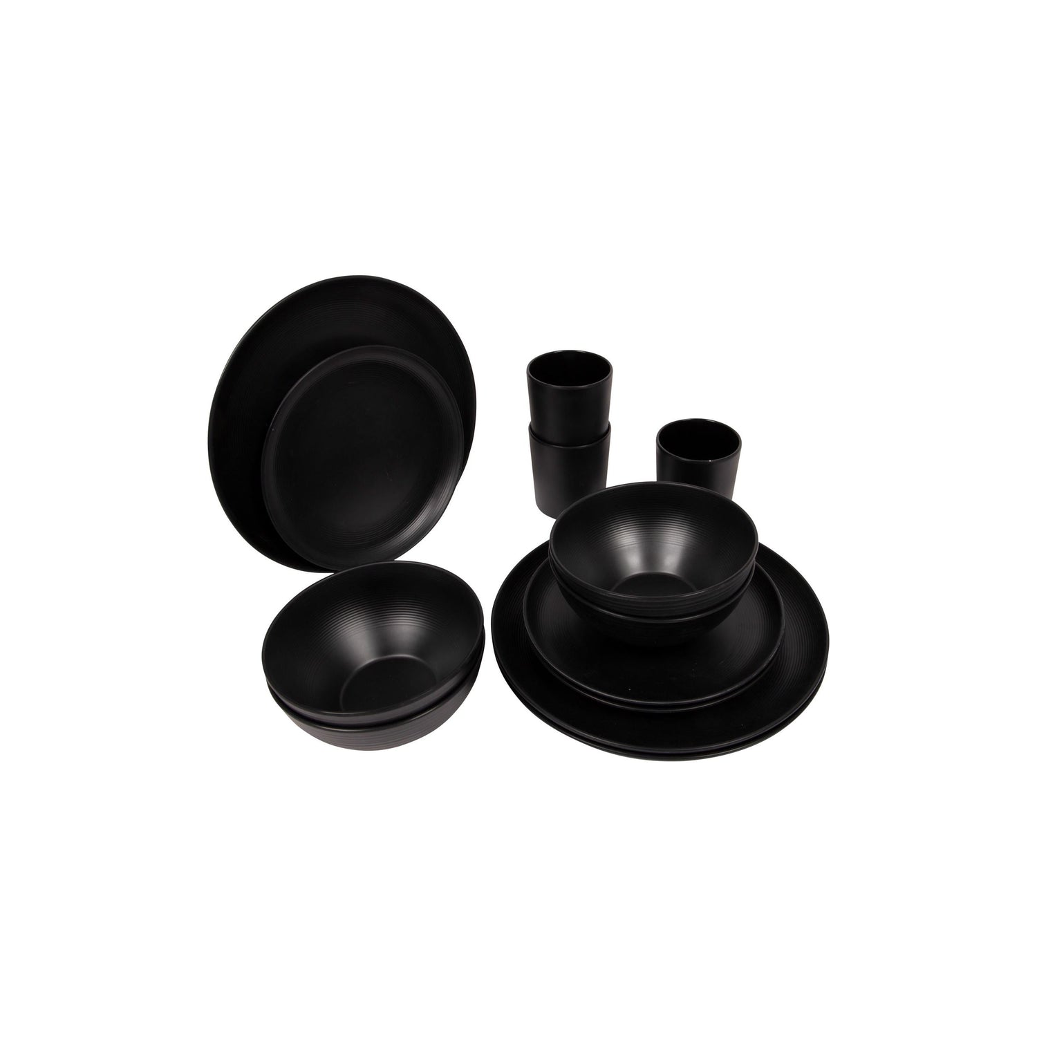 Bo-Camp - Tableware Orville | Industrial Collection | 16 Pcs