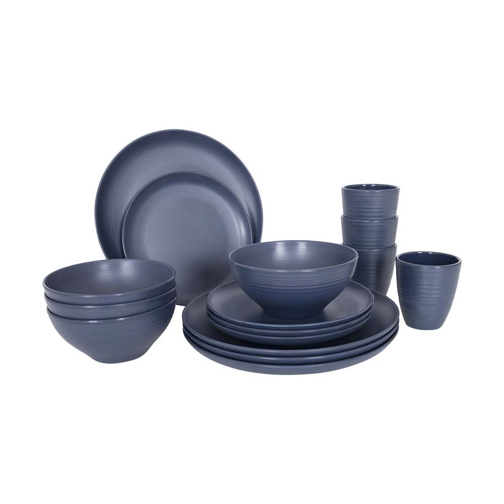 Bo-Camp - Tableware Orville | Industrial Collection | 16 Pcs
