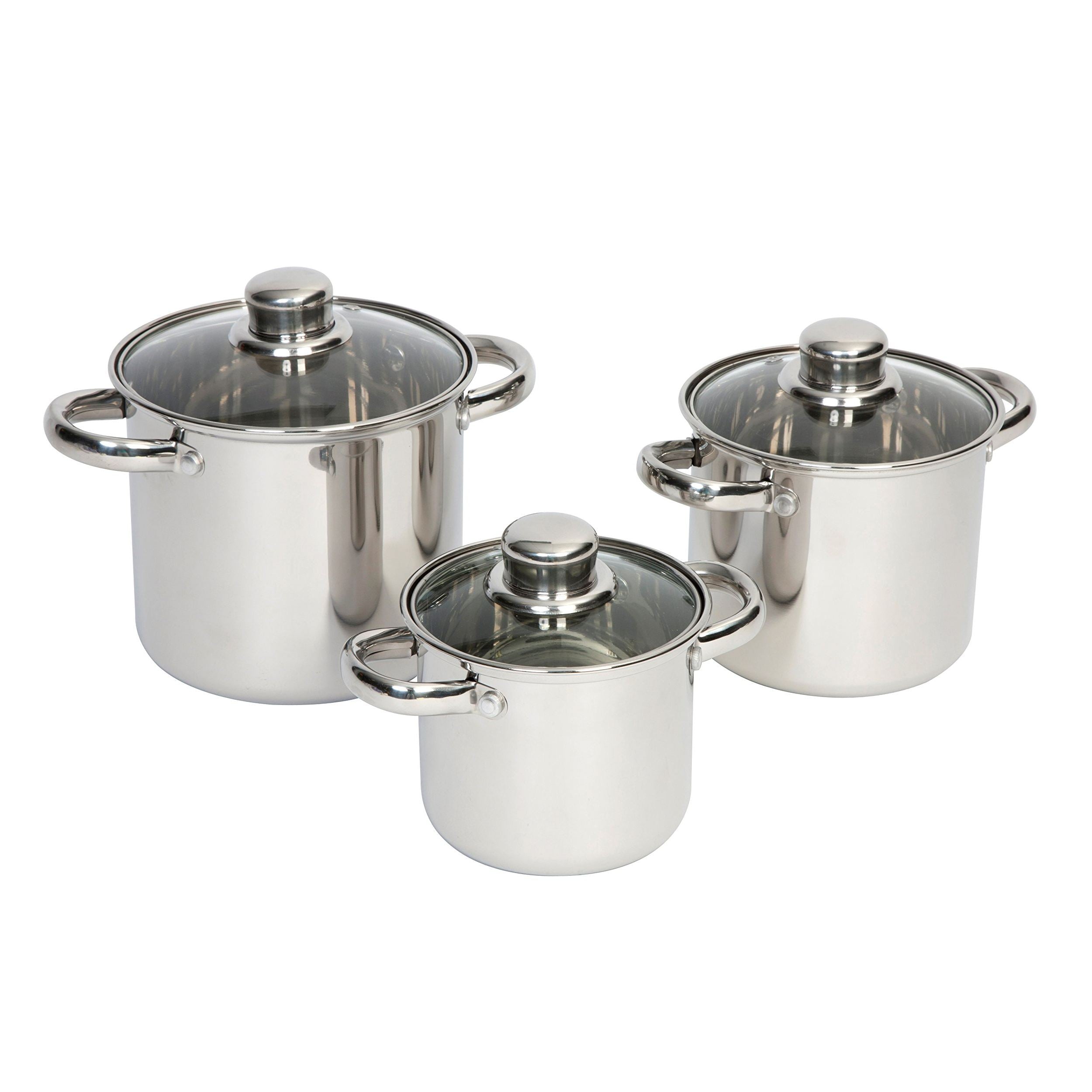 Bo-Camp Cookware set Royal Plus 3P SS