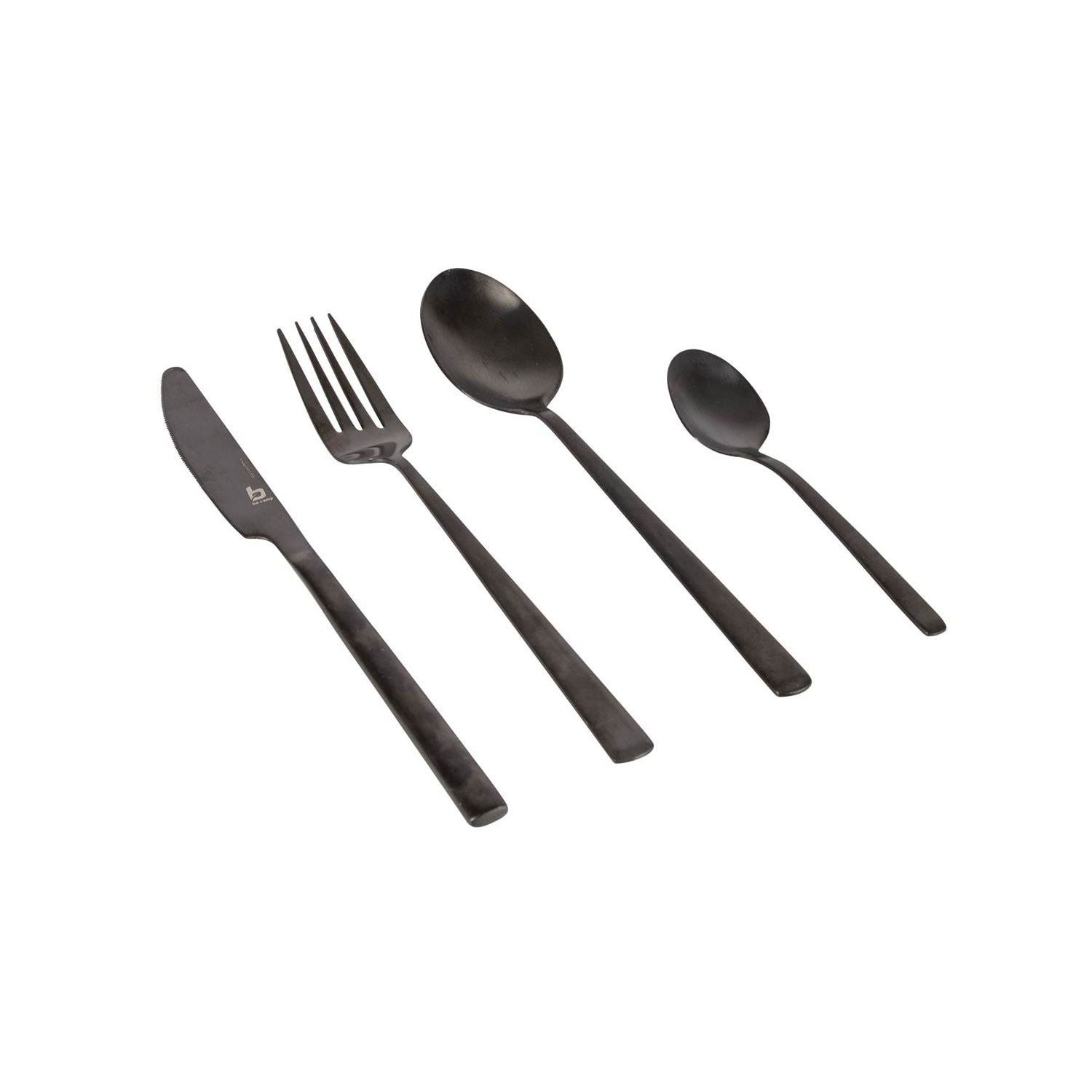 Bo-Camp IND Cutlery set Ballona Black