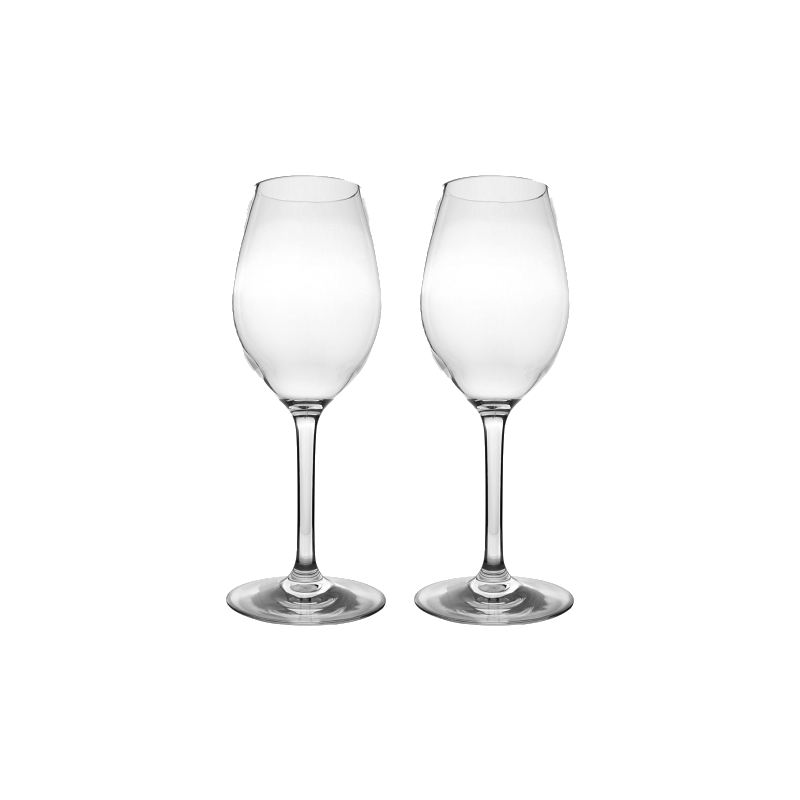 Bo-Camp deluxe unbreakable acrylic white wine glass