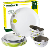 Brunner - Green Space Melamine Side Plate