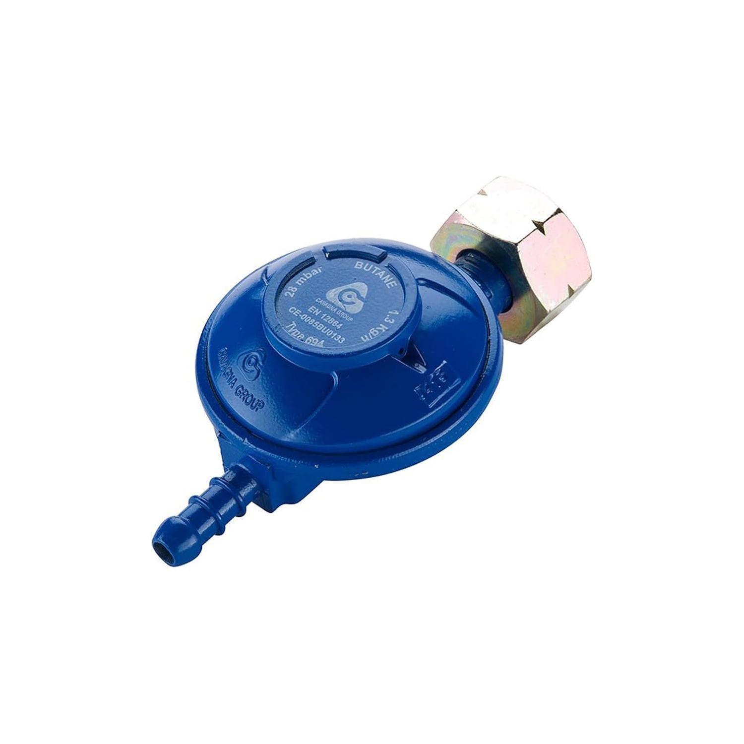 Cavagna Butane screw on regulator 28mbar
